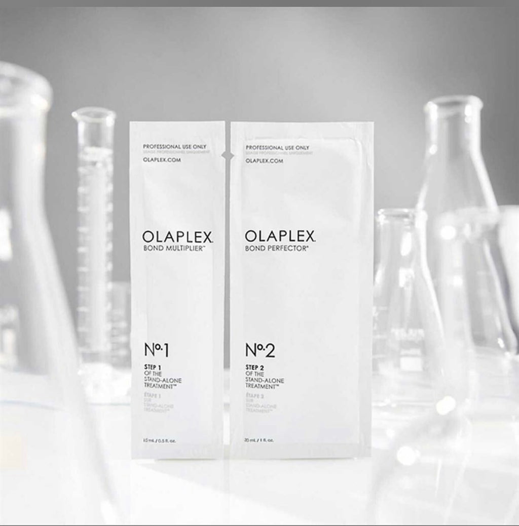 (X2 SACHETS) OLAPLEX NO1 and no2 stand alone treatment 15ml and 30ml